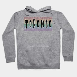 LGBTQ PATTERN CANADA TORONTO Hoodie